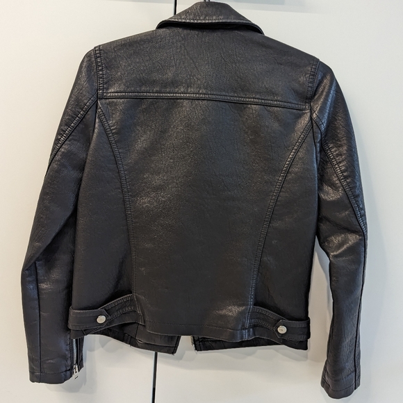 Black Moto Jacket - Picture 2 of 3